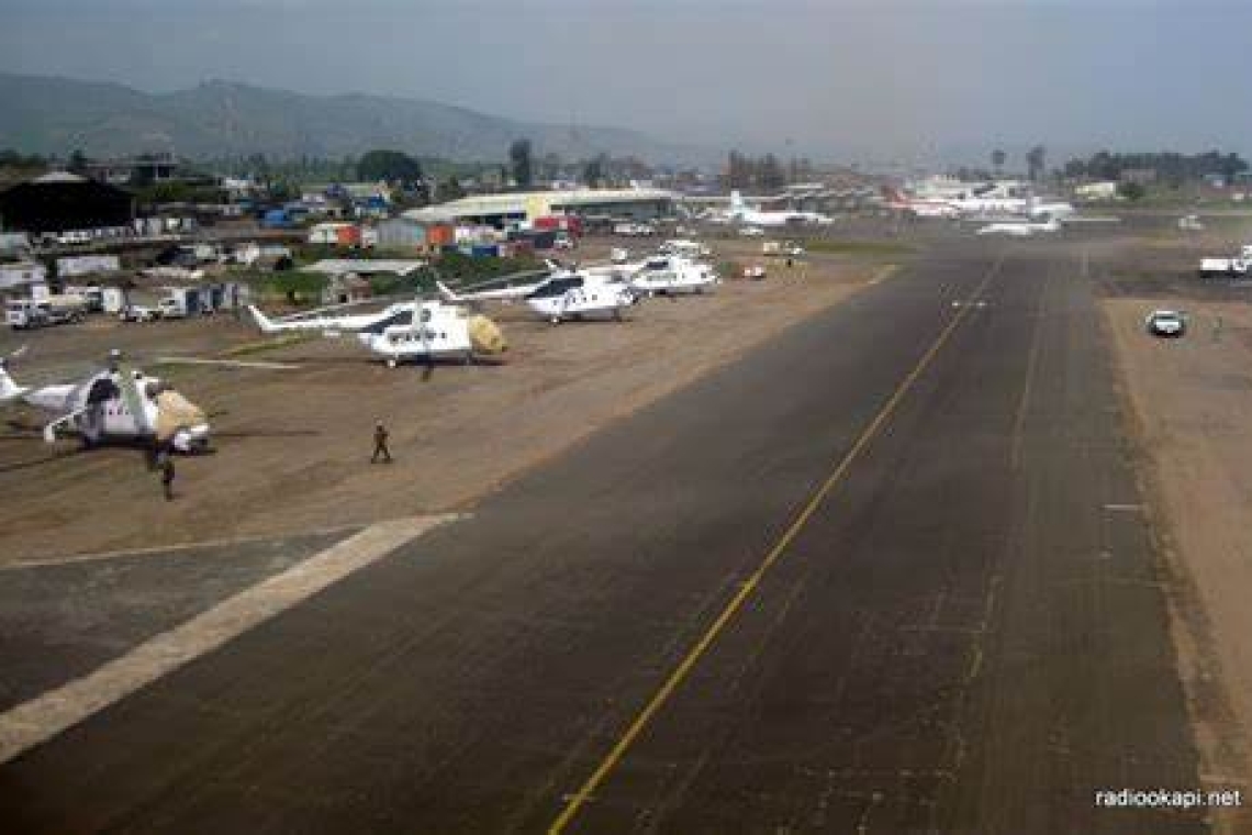 L'Aéroport de Goma en RDC frappé par une bombe